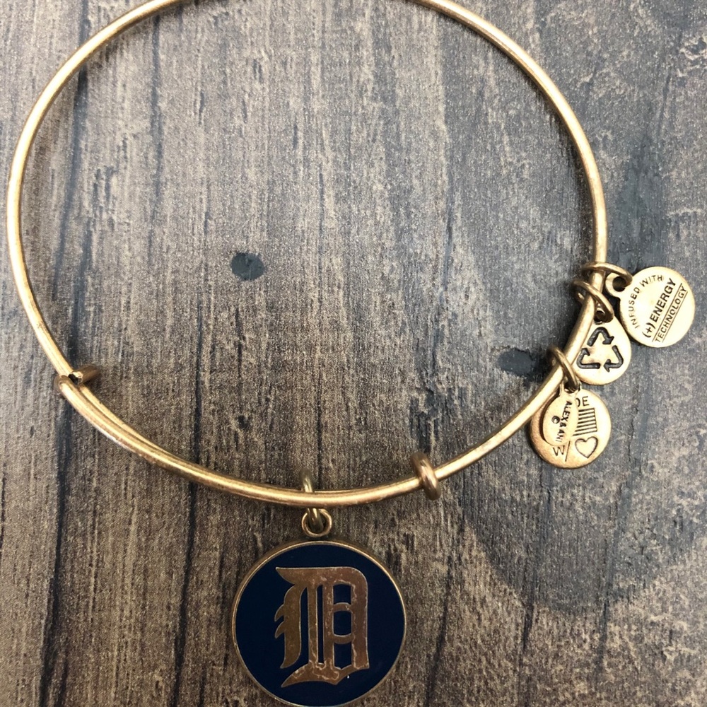 Gold Detroit Tigers Alex & Ani Bracelet